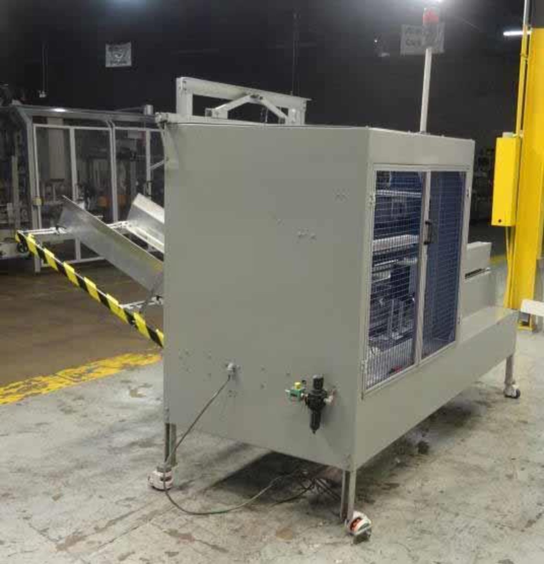 Used- Durable Packaging (OK International) Model CA1800 Automatic Case Erector & Bottom Case Sealer - Image 3 of 11