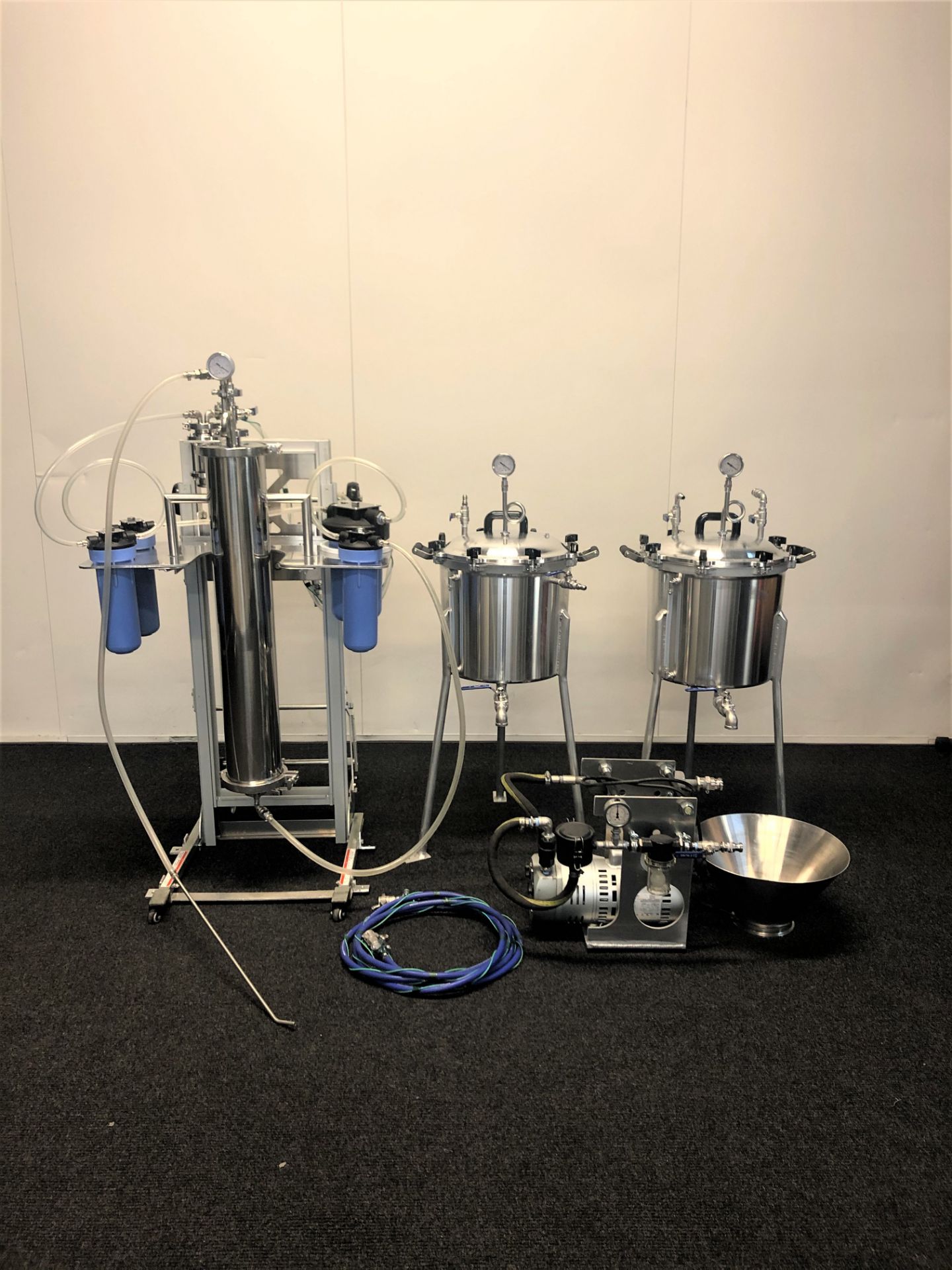 Used-CRCfilters Ethanol Extraction/Purification System. Model EP-05 w/ 20 Gal Collection Vessel - Image 2 of 6