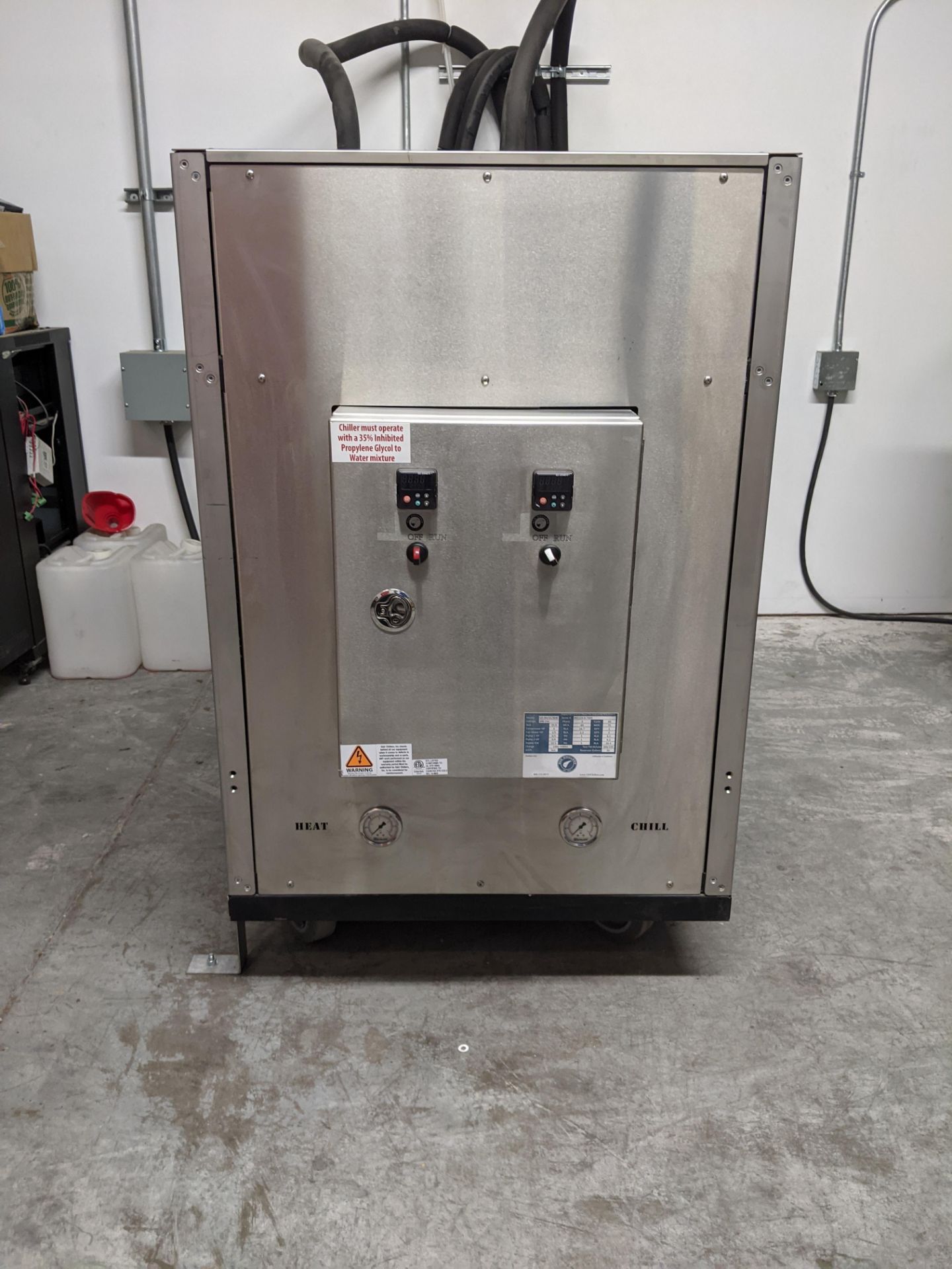 LOCATED IN PORTLAND, OR- Used MRX Extraction Set Up w/ 20L XTR, Chiller GD-4H, QRS-15 Compressor - Image 3 of 8