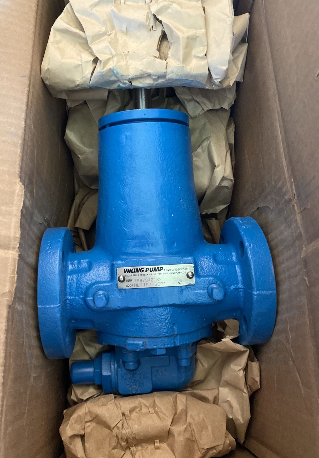 Unused Viking 4197 Series Pump. Model HL4197-SEP1. Nominal Pump Rating: 30 GPM