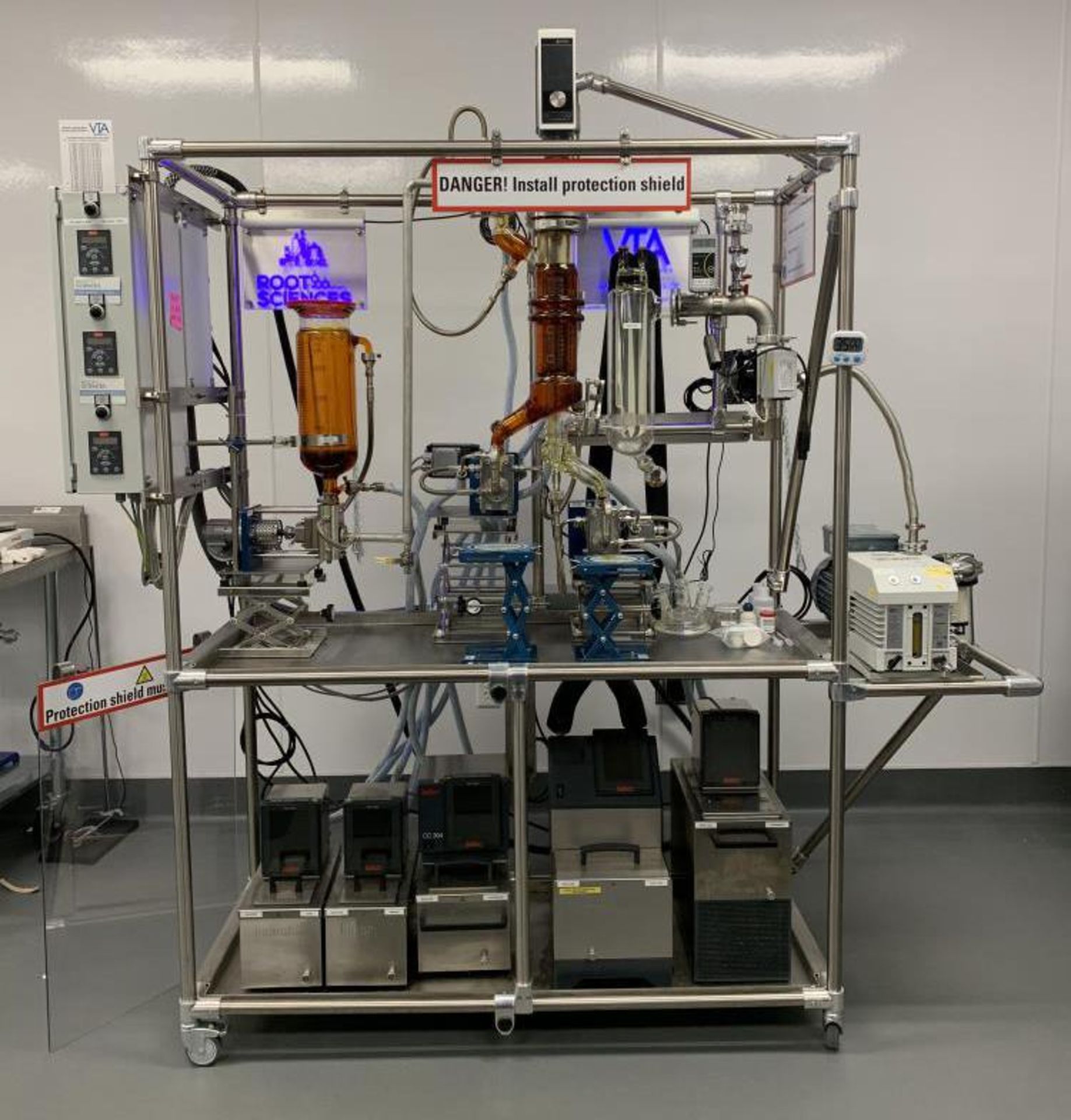 Used/Refurbished- Root Sciences Wiped Film Short Path Distillation Automated System. Model VKL70-5RS - Image 2 of 15