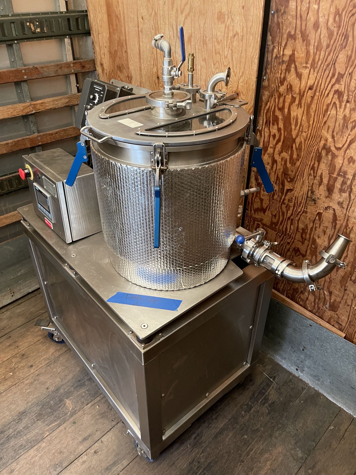 Used- Delta Separations CUP-15 Ethanol Extraction System. Capacity: 8-14 lbs/batch w/ (3) Kegs - Image 13 of 22