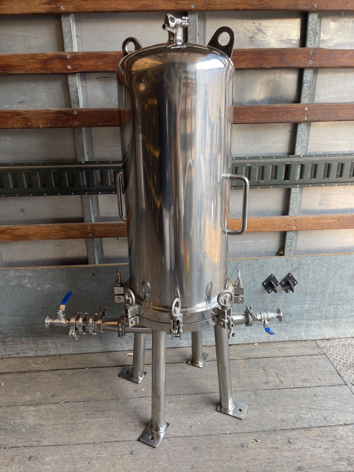 Used- Delta Separations CUP-15 Ethanol Extraction System. Capacity: 8-14 lbs/batch w/ (3) Kegs - Image 4 of 22