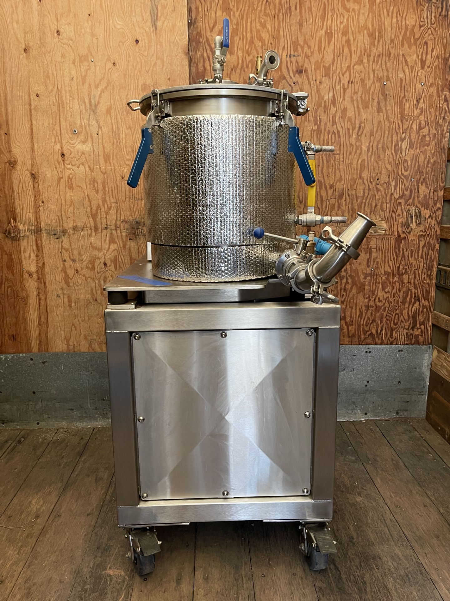 Used- Delta Separations CUP-15 Ethanol Extraction System. Capacity: 8-14 lbs/batch w/ (3) Kegs - Image 12 of 22