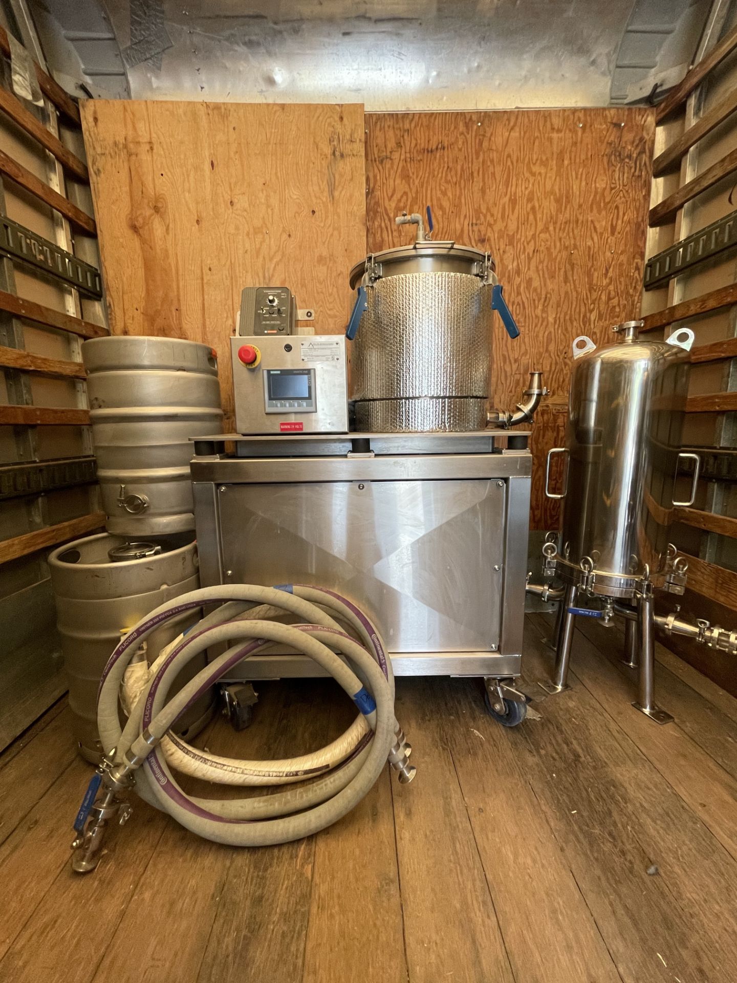 Used- Delta Separations CUP-15 Ethanol Extraction System. Capacity: 8-14 lbs/batch w/ (3) Kegs - Image 3 of 22