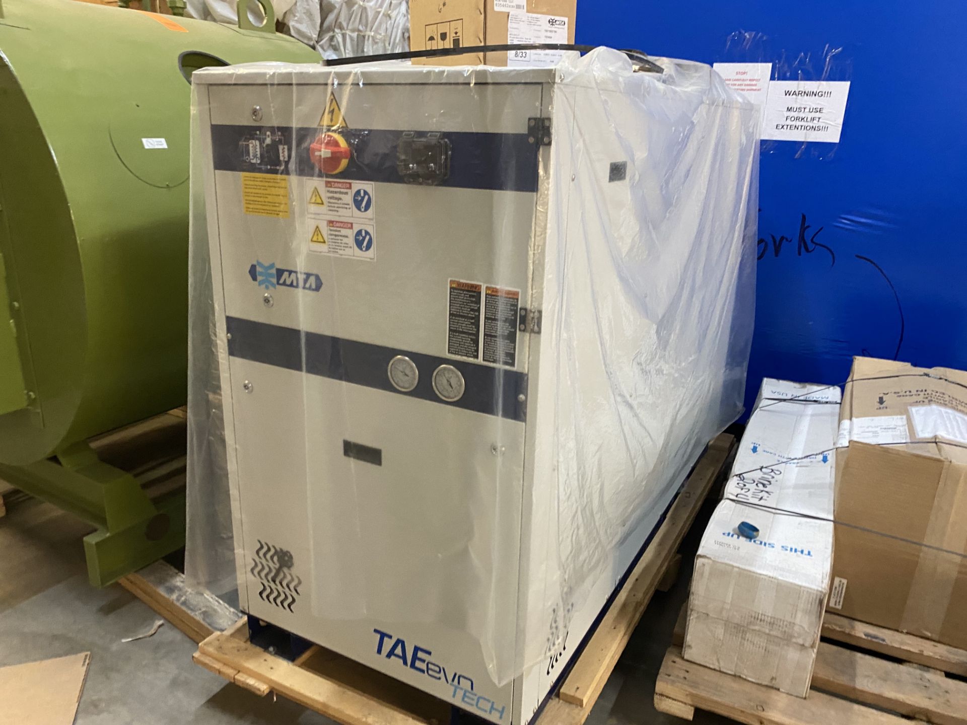 Unused/ Still-In-Crate TAEevo TECH-081 Industrial Process Water Chiller