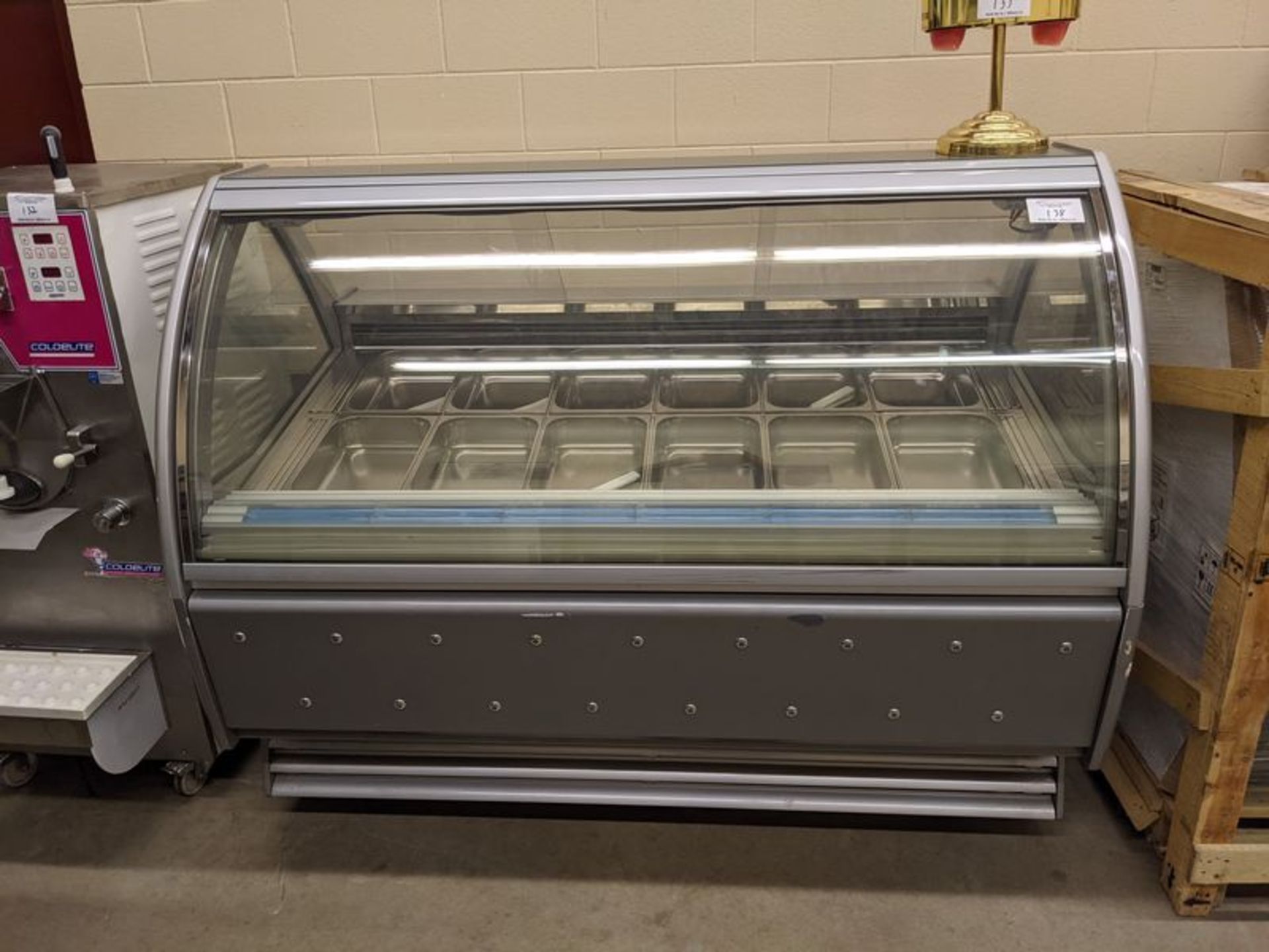 Approx. 70" Proxima Model B-G10 Gelato Display Case