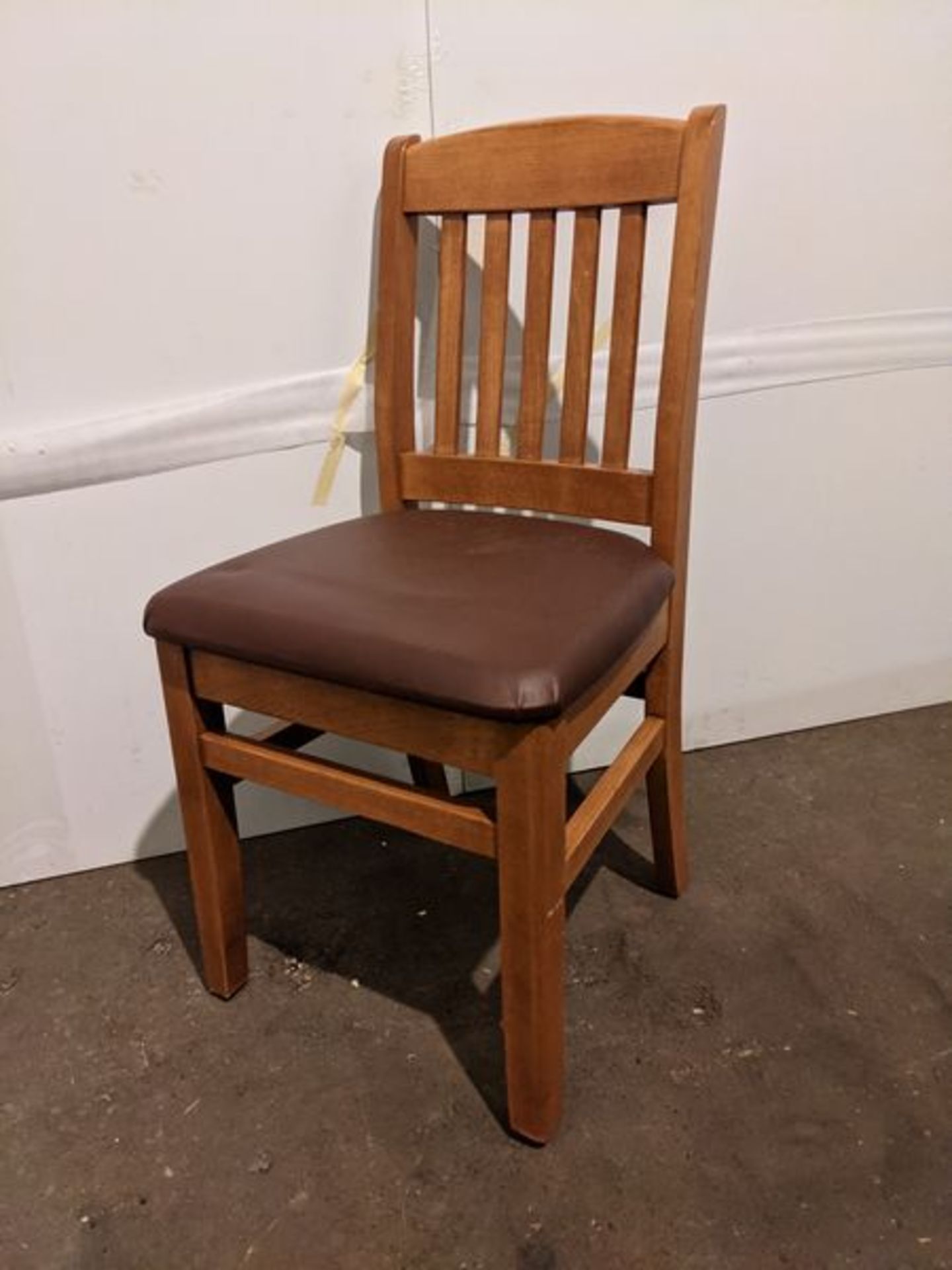 20 Bentwood Padded Dining Chairs - used only 4 months - 1 price for all