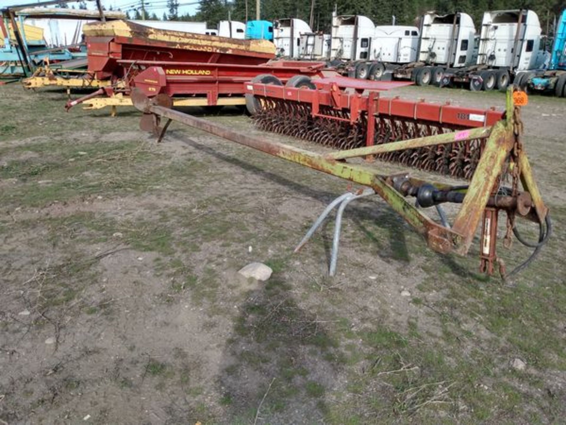 Leon 3 Point Hitch Manure Stir Stick