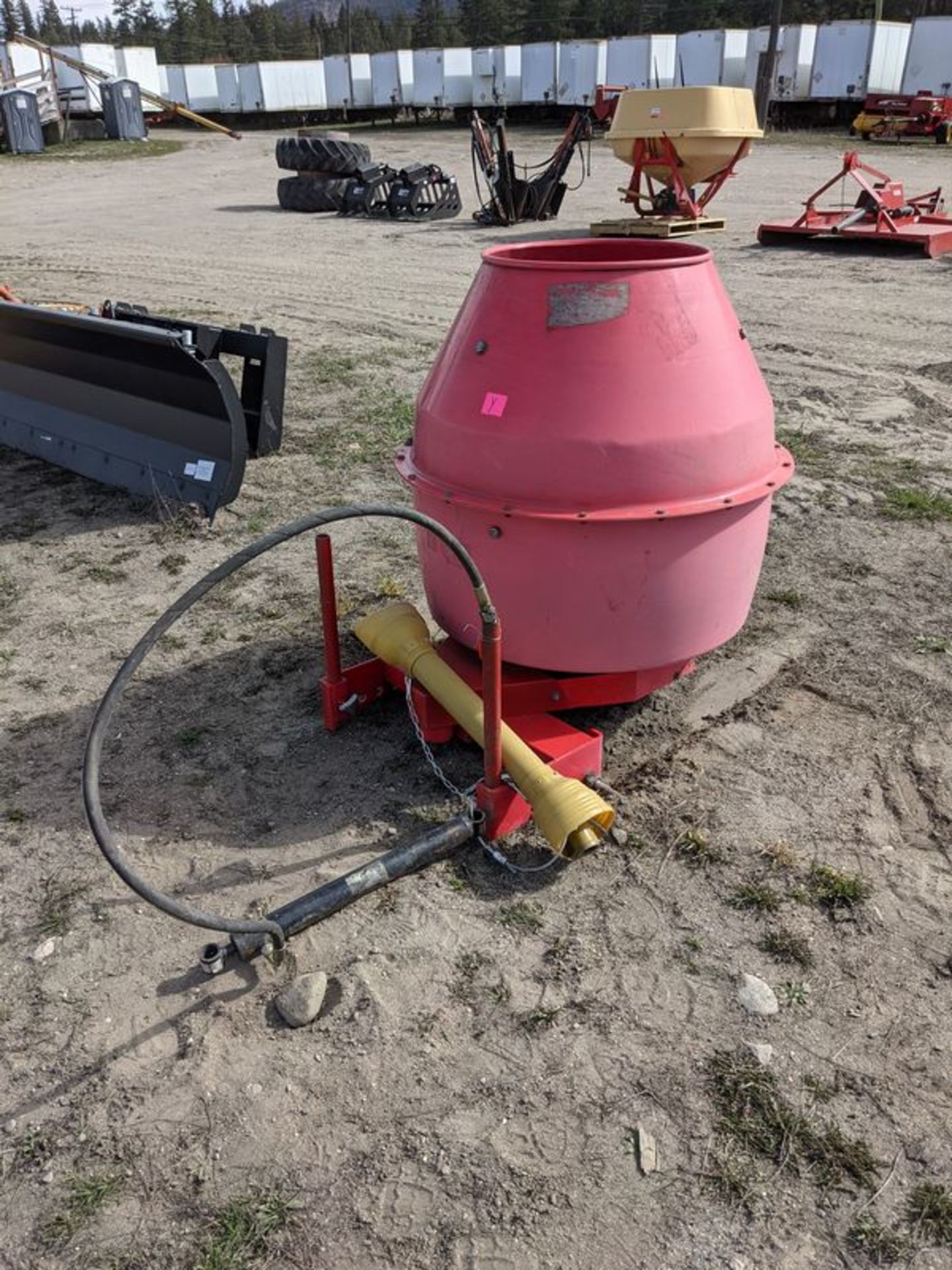 3 Pt Hitch PTO Driven Cement Mixer