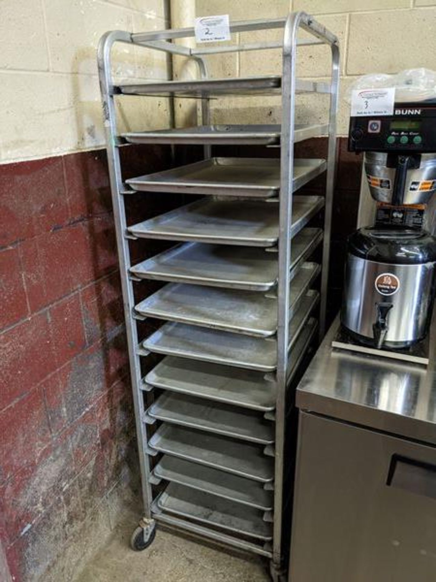 Aluminum Bakers Rack with Trays