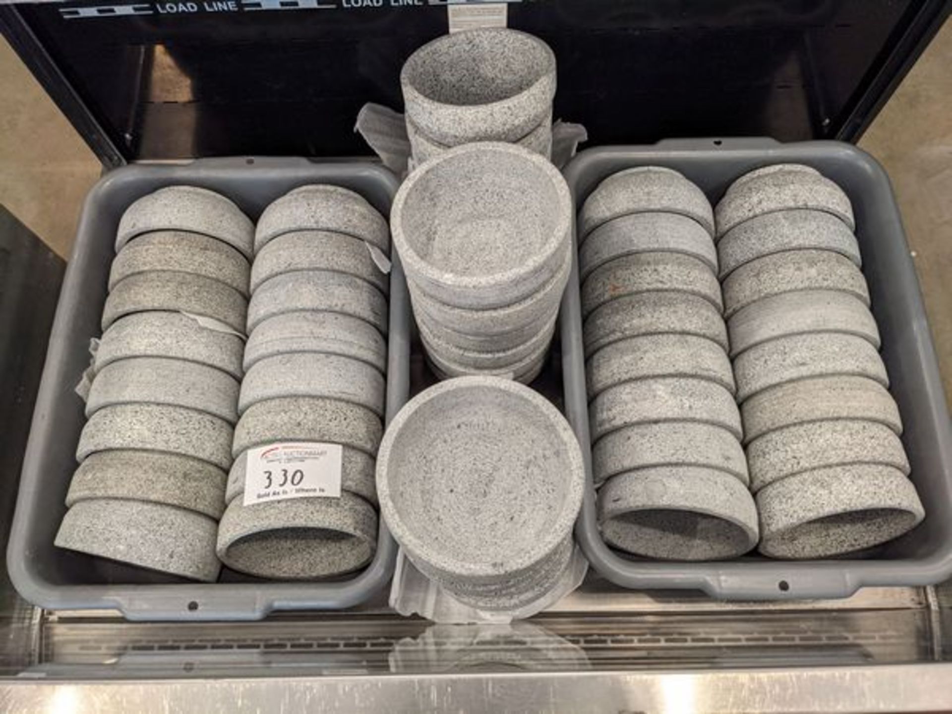 Approx. 49 Cement Steamer Bowls
