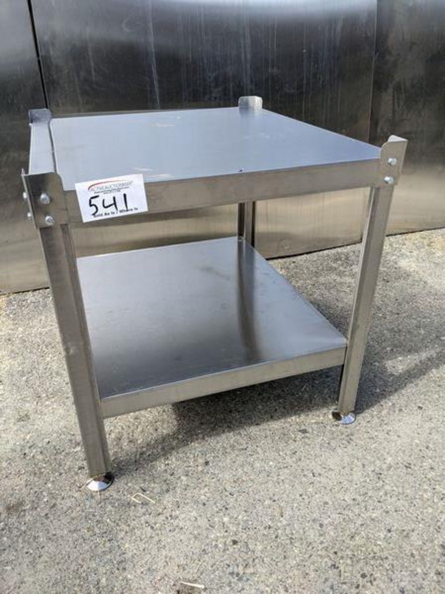 Unused 24 x 30" Stainless Steel Equipment Stand