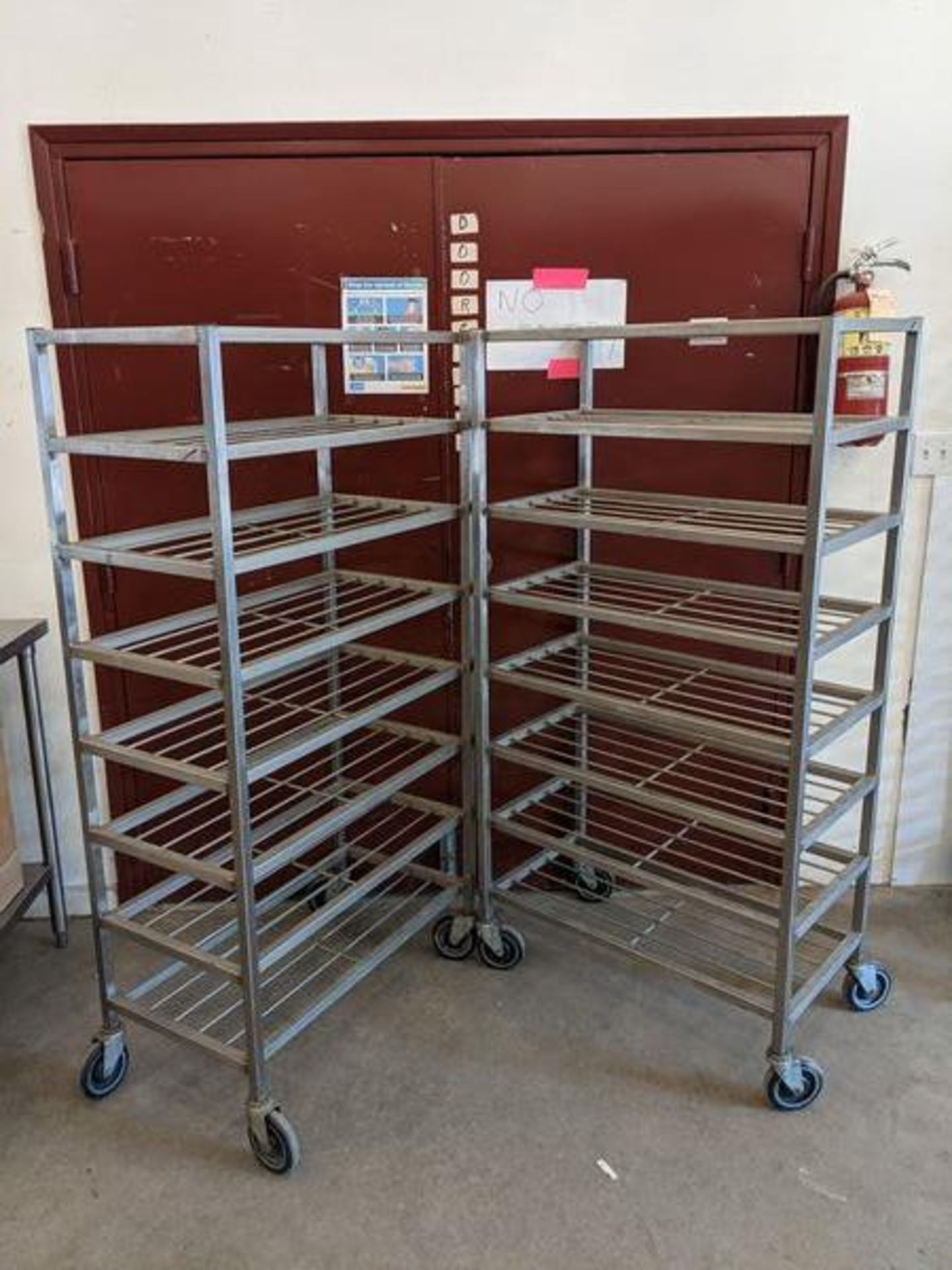 2 Franesse Stainless Steel 8 Tier Meat Racks