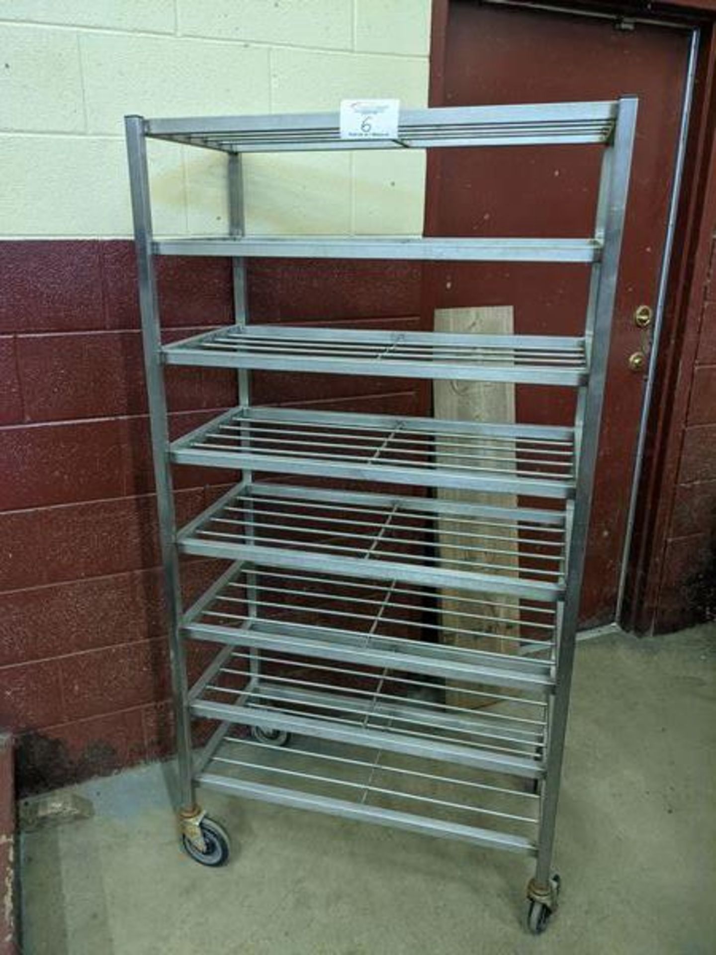 Franesse 8 Tier Stainless Steel Welded Meat Trolley