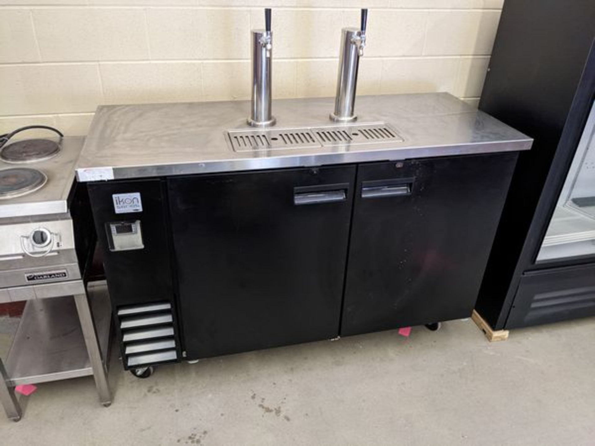 Ikon 61" Keg Cooler with 2 Towers - In Box - Never Used - New Cost $3750.00