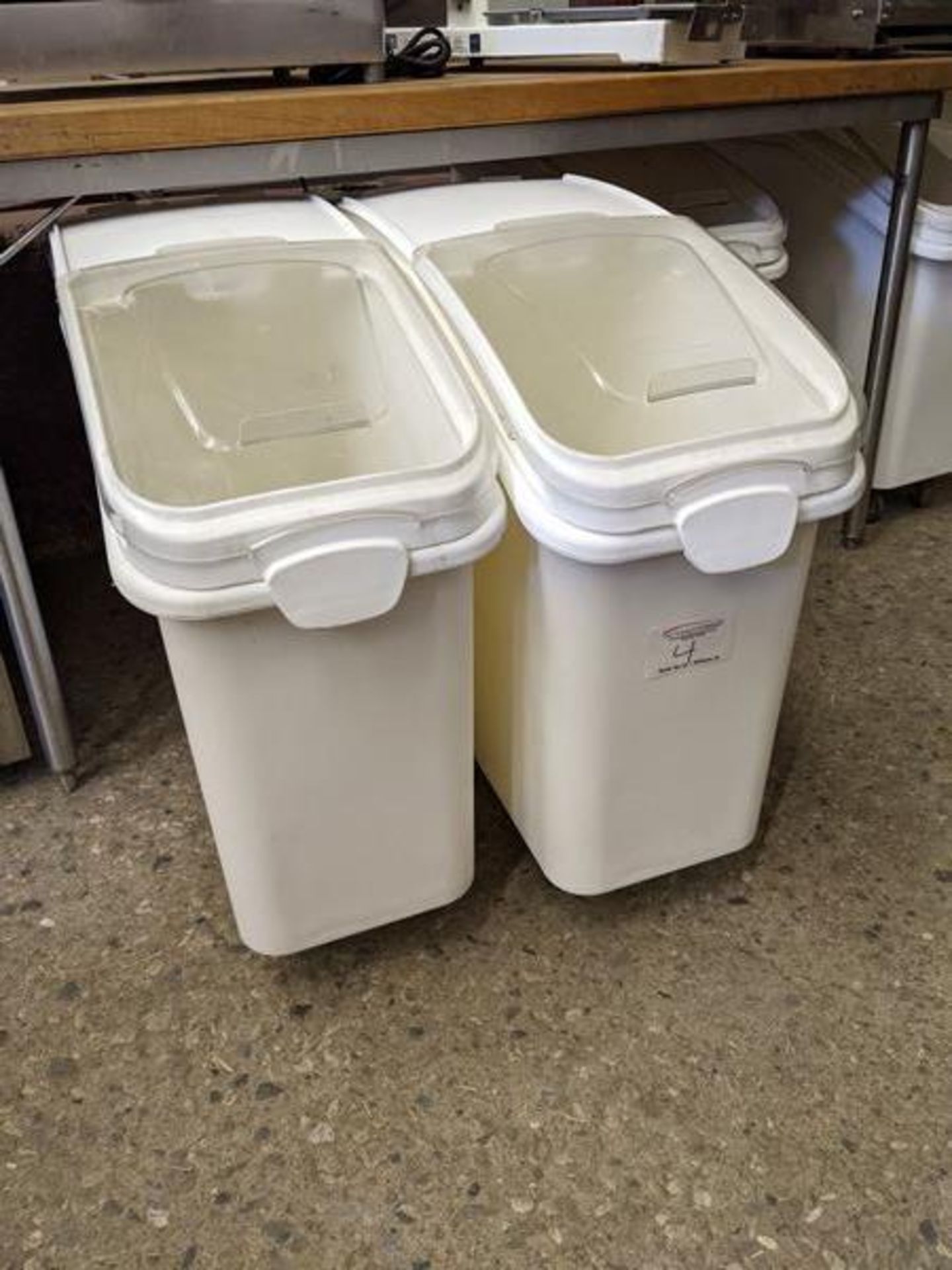 2 Rubbermaid Bulk Bins