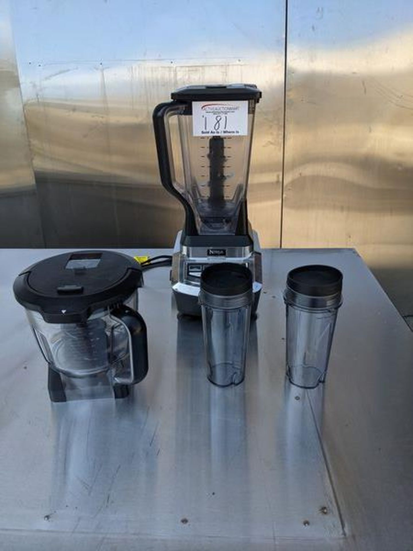 Ninja Professional Blender with 4 Various Jugs