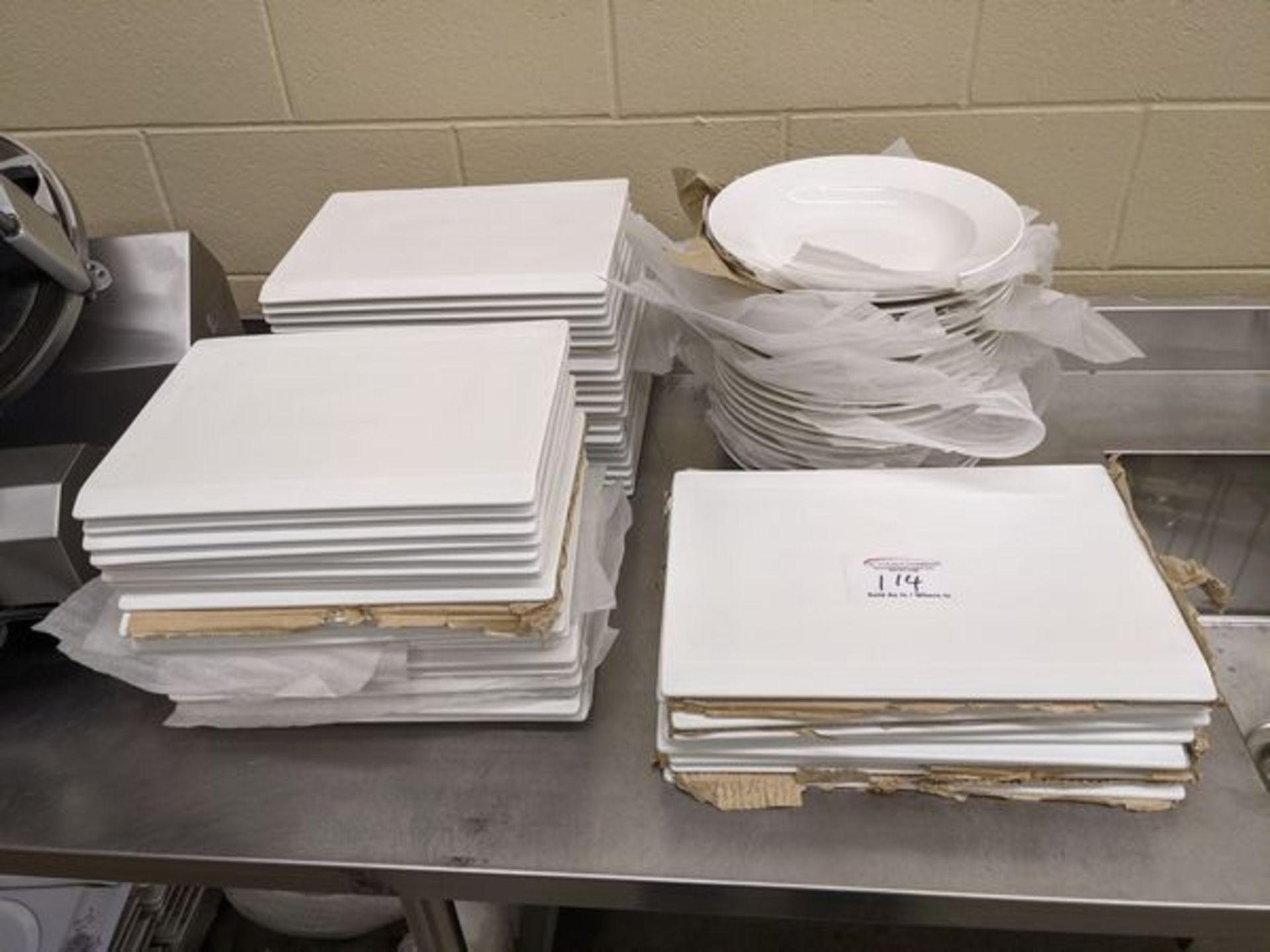 Lot of Unused Platters and Bowls