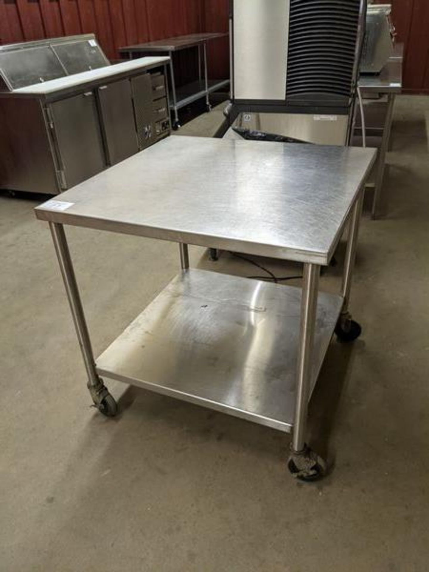 36 x 36" Stainless Steel Work Table