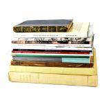 A quantity of mainly reference books and auction catalogues to include Sotheby's 'Prints by Pablo