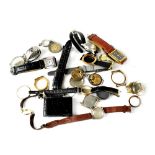 A small quantity of wristwatches to include Lorus, watch cases, parts, etc.