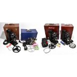 FILM/CINEMA & PROJECTION INTEREST; four Pathescope projectors comprising three 200-B models and