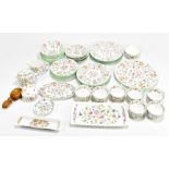MINTON; a part 'Haddon Hall' part tea/dinner service (approx 50 pieces in total).Additional