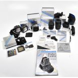 HASSELBLAD; a 503 CX camera body and various equipment, including Planar 2 8/80 lens no. 7132509,