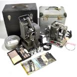 FILM/CINEMA & PROJECTION INTEREST; two Paillard Bolex projectors, model nos. N8R and 816, the latter