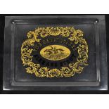 An advertising perspex tray for The Derby Stakes Ales and Stout, 55.5 x 40cm.Additional