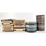 FILM/CINEMA & PROJECTION INTEREST; approximately forty film reels of mixed format and interest