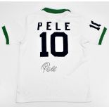 PELE (EDSON ARANTES DO MASCIMENTO); a Tailored by Umbro retro-style cotton New York Cosmos short