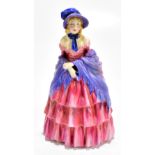 ROYAL DOULTON; an HN728 'Victorian Lady' figure with printed green marks to base, height 20cm.