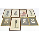 VINCENT BROOKS, DAY & SON; a collection of five Vanity Fair Spy prints, together with three coloured