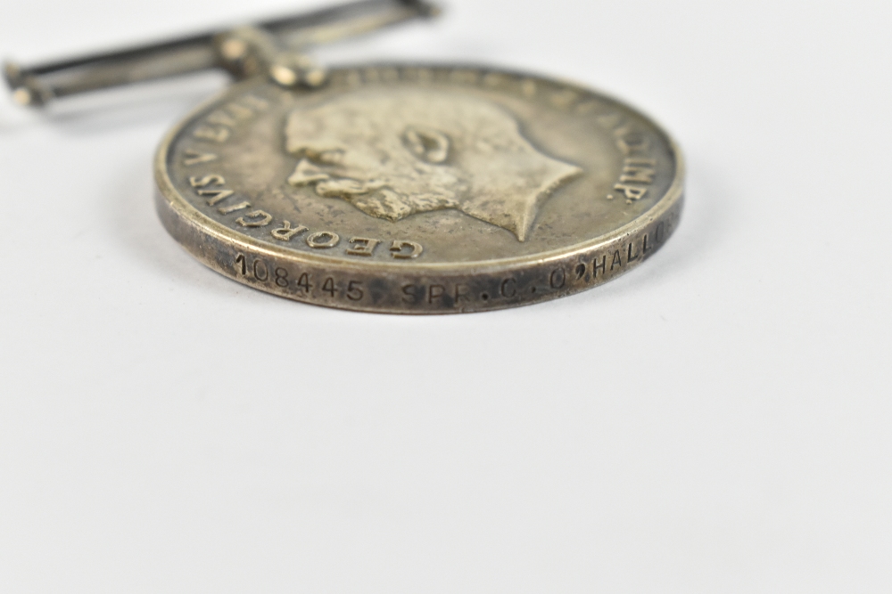 Six World War I Medals comprising a War and Victory duo awarded to 487505 Pte. W. Evans C.A.M.C., - Image 4 of 8