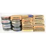 FILM/CINEMA & PROJECTION INTEREST; approximately forty 16mm format film reels of mixed interest