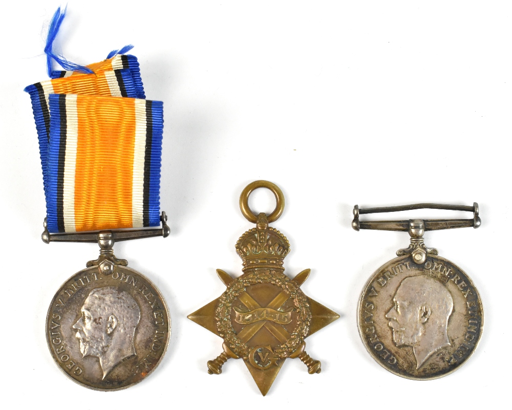 A World War I War Medal and 1914-15 Star duo awarded 1790 Pte. (Star) and A.Cpl. (War Medal) W.H.