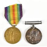A World War I War and Victory Medal duo awarded to 279045 Pte. G. Bradshaw R. Fus. (2).Additional