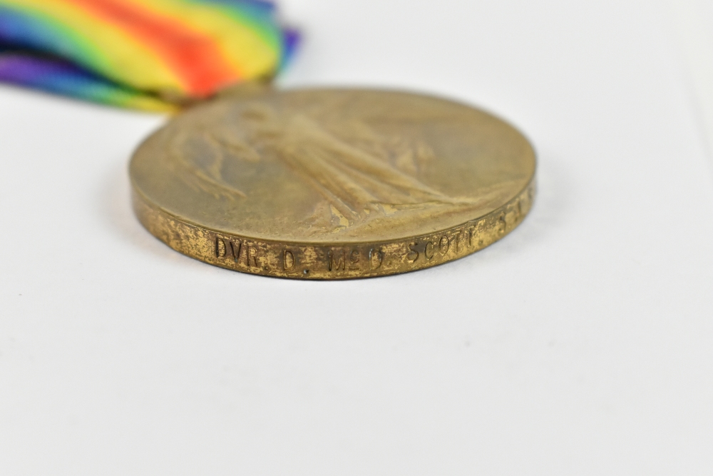 Six World War I Medals comprising a War and Victory duo awarded to 487505 Pte. W. Evans C.A.M.C., - Image 3 of 8