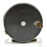HARDY; a 'Perfect' fly fishing reel, diameter 9cm.Additional InformationGeneral wear, scratches,