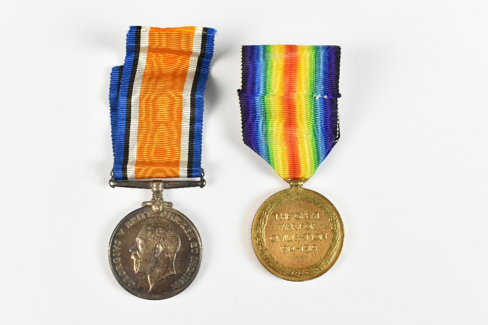 A World War I War and Victory Medal duo awarded to 30967 Cpl. C.F.Hudson R.A.F. Additional - Image 2 of 4