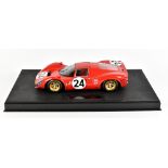 GP REPLICAS; a model Ferrari 330 P4, with presentation plinth and plaque, titled 'Ferrari 330 P4