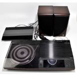 BANG & OLUFSEN; a Beocenter 5000 and a Beogram CD 3500, also two Castle speakers.Additional