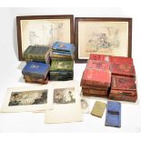 A mixed group of books, some with illustrative/decorative bindings, including Agnes de Tracy, '