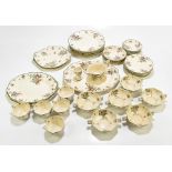 ROYAL DOULTON; a quantity of Old Leeds Sprays, D3548, comprising three oval meat platters, a pair of