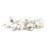 A large quantity of Royal Worcester 'Evesham' pattern dinner and table ware to include a large