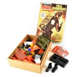 A boxed Action Man by Palitoy Field Commander and field radio.