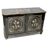 A Fia Arredamentia, Carugo Brinza, GD Conoli Italian Japanese-style lacquered cabinet,