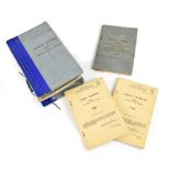 A quantity of Infantry training books/pamphlets to include a bound collection of fifteen booklets